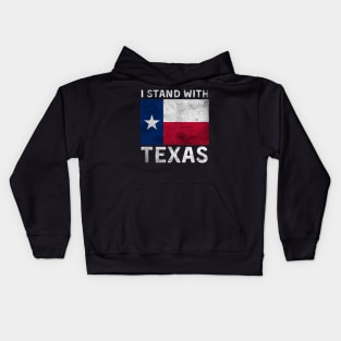 I Stand With Texas Kids Hoodie